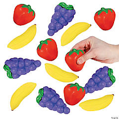 Bulk 48 Pc. Fruits Stress Toys