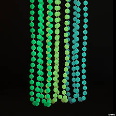 Bulk 48 Pc. Glow-in-the-Dark Mardi Gras Bead Necklaces