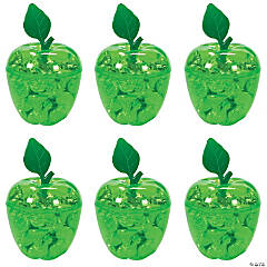 Bulk 48 Pc. Green Apple BPA-Free Plastic Favor Containers