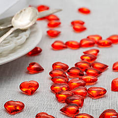 Bulk 48 Pc. Red Heart Table Tossers