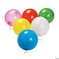 Bulk 50 Pc. Latex Punch Ball Balloon Assortment