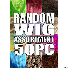 Bulk 50 Pc. Wig Assortment