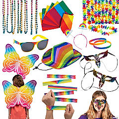 Bulk 504 Pc. Ultimate Rainbow Apparel Kit