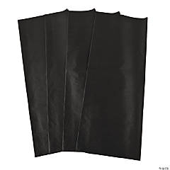 Bulk  60 Pc. Black Tissue Paper Sheets