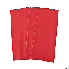 Bulk  60 Pc. Red Tissue Paper Sheets