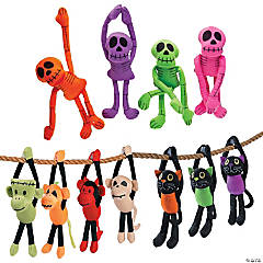 Bulk 72 Pc. Halloween Long Arm Stuffed Characters Assortment