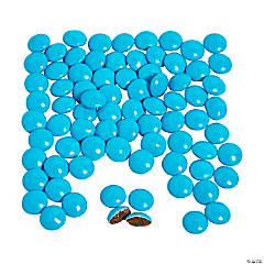 Bulk Blue Milk Chocolate Gems - 1088 Pc.