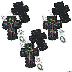 Bulk Cross String Art Craft Kit - Makes 48