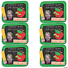 Bulk First Day of School Picture Frame Magnet Craft Kit - Makes 48