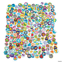 Bulk Fun Mini Button Assortment - 200 Pc.