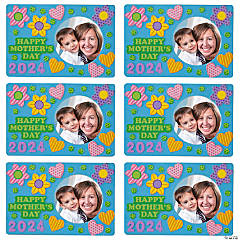Bulk Happy Mother’s Day Picture Frame Magnet Craft Kit - Makes 48