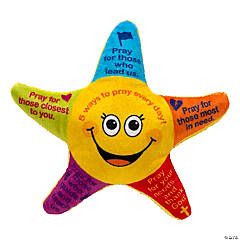Bulk Prayer Stuffed Starfish with Prayer Card - 50 Pc.