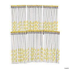 Bulk Yellow Awareness Ribbon Pencils - 72 Pc.