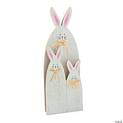 Bunny Family Easter Tabletop Decoration