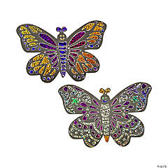 Butterfly Foil Press Craft Kit - Makes 12