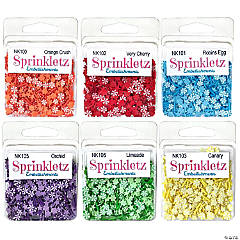 Buttons Galore and More Sprinkletz - Tiny 5mm Polymer Clay Embellishments - Rainbow Bundle 72 grams