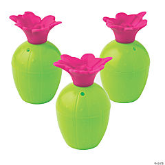 Cactus Plastic Cups with Lids