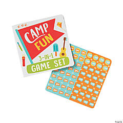 Camp Fun 3-In-1 Game Sets - 12 Pc.