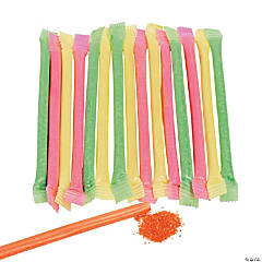 Candy-Filled Straws