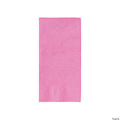 Candy Pink Dinner Napkins - 50 Pc.