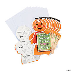 Candytown Invitations - 8 Pc.