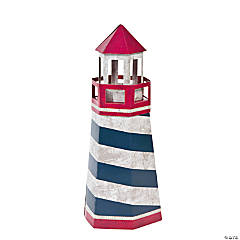 Cardboard Lighthouse Nautical Centerpiece