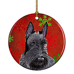 Caroline's Treasures CK3847MAT Black Labradoodle Christmas Tree