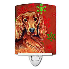 https://s7.orientaltrading.com/is/image/OrientalTrading/SEARCH_BROWSE/carolines-treasures-christmas-irish-setter-red-and-green-snowflakes-holiday-christmas-ceramic-night-light-4-x-6-dogs~14189728$NOWA$