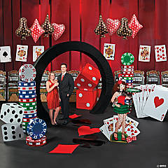 Casino Night All-in-One Grand Decorating Kit - 37 Pc.