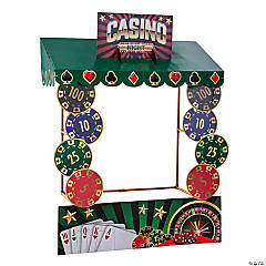 Casino Night Tabletop Hut with Frame - 6 Pc.