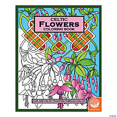 Celtic Flowers Coloring Book