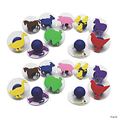 Center Enterprises® Ready2Learn™ Giant Stampers, Farm Animals, 20 count