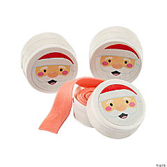 Cheery Santa Roll Tape Gum - 12 Pc.