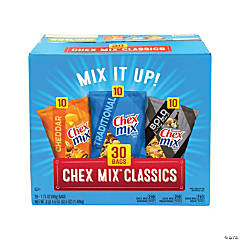 CHEX MIX Classics Mix It Up Variety Snack Mixes, 1.75 oz, 30 Count