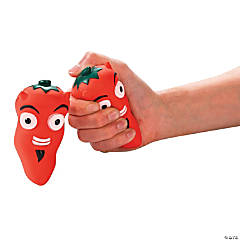 Chili Pepper Stress Toys - 12 Pc.