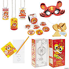 Chinese New Year of the Tiger Handout Kit for 12