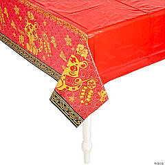 Chinese New Year Tiger Tablecloth