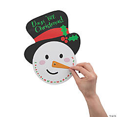 Christmas Snowman Countdown Calendars