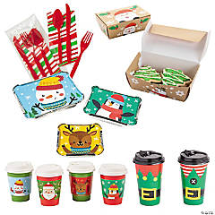 Christmas to Go Tableware Assortment for 50