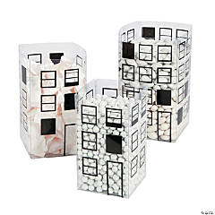Cityscape Candy Buckets - 6 Pc.