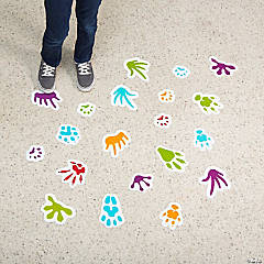Classroom Pets Footprints Floor Clings