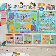Classroom Pets Pawsome Classroom Decorating Kit - 195 Pc.