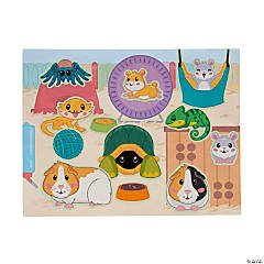 Halloween Costumed Pets Sticker Sheets - 12 Pc.