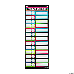 Classroom Scheduling Pocket Chart - 28 Pc.