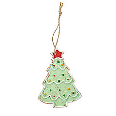 Clay Cookie Christmas Tree Ornament