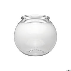 Clear Round Vases - 6 Pc.