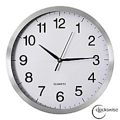 Clockswise 12-in Round Quartz Wall Clock