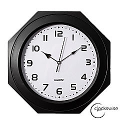 Clockswise 12-inch Non-Ticking clock