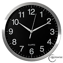 Clockswise 14-in Round Quartz Wall Clock