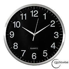 Clockswise 16-in Round Quartz Wall Clock